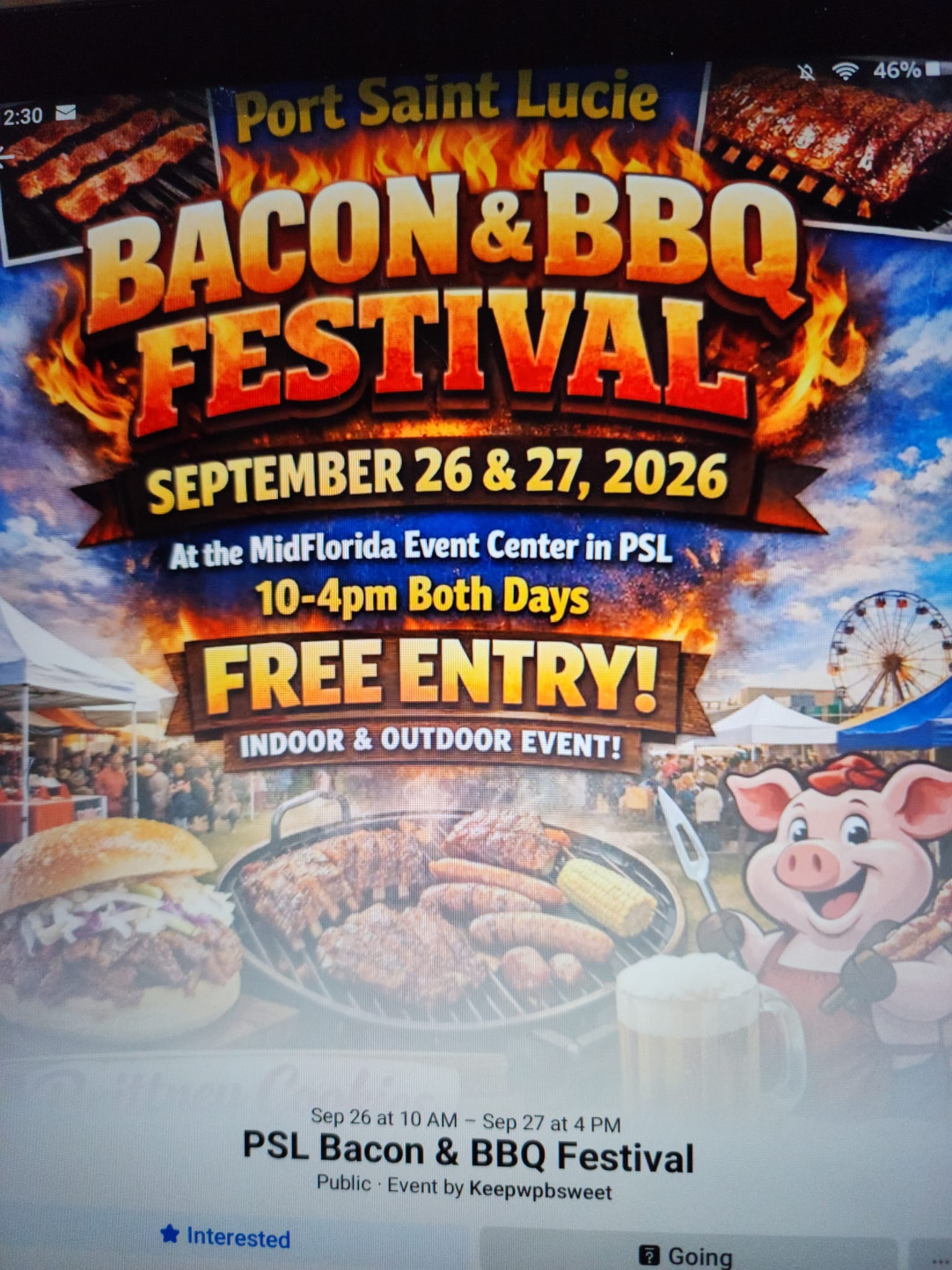 Event flyer